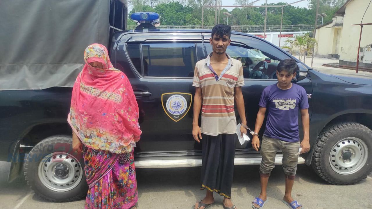 Bogura Mobile Court Jails Three in DNC Anti-Drug Drive