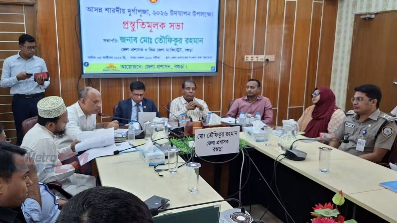 Bogra Durga Puja prep meeting: Walkout over limited speaking time
