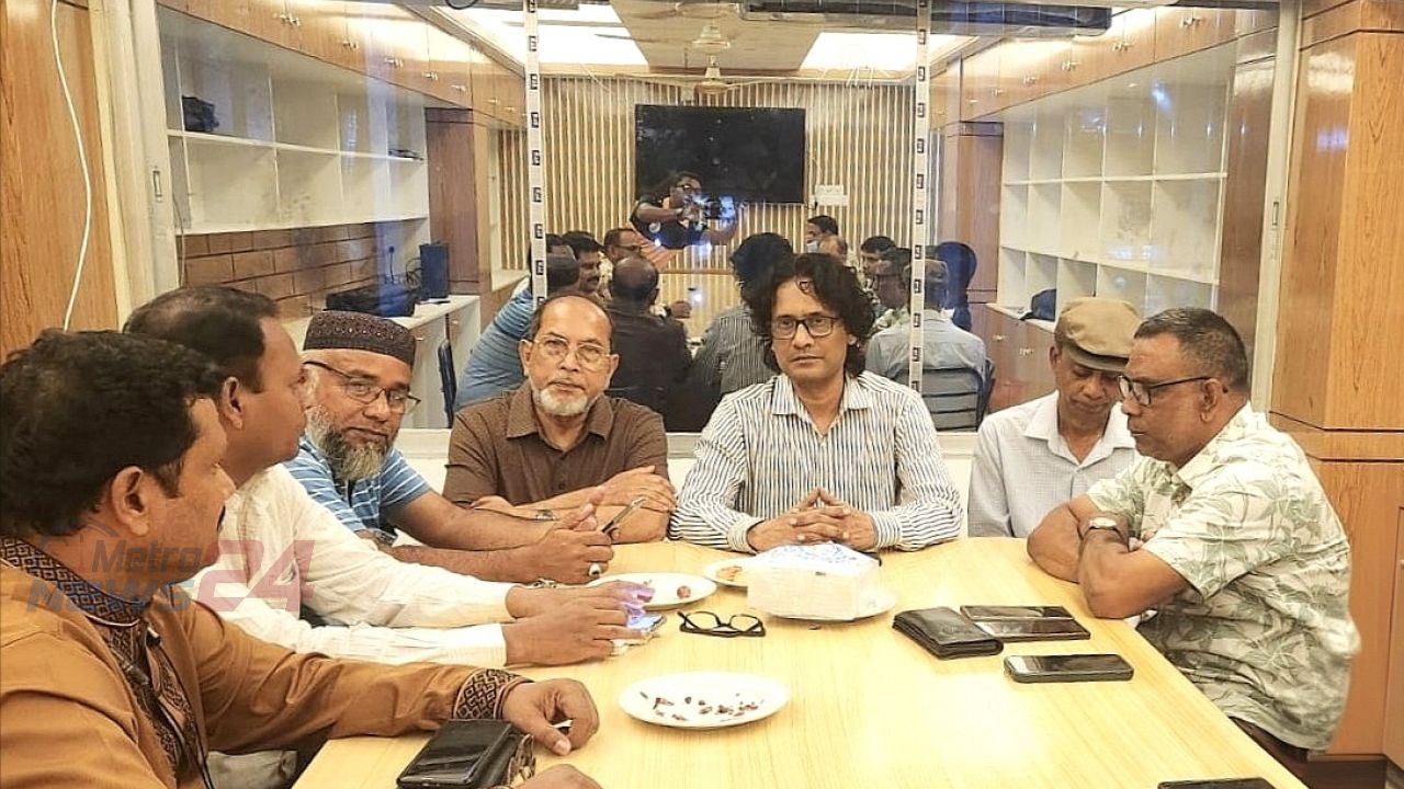 বগুড়া প্রেসক্লাবে   সাংবাদিকদের সঙ্গে পিআইবি মহাপরিচালকের মতবিনিময়